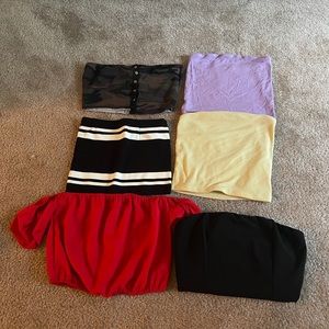 Women’s tube tops